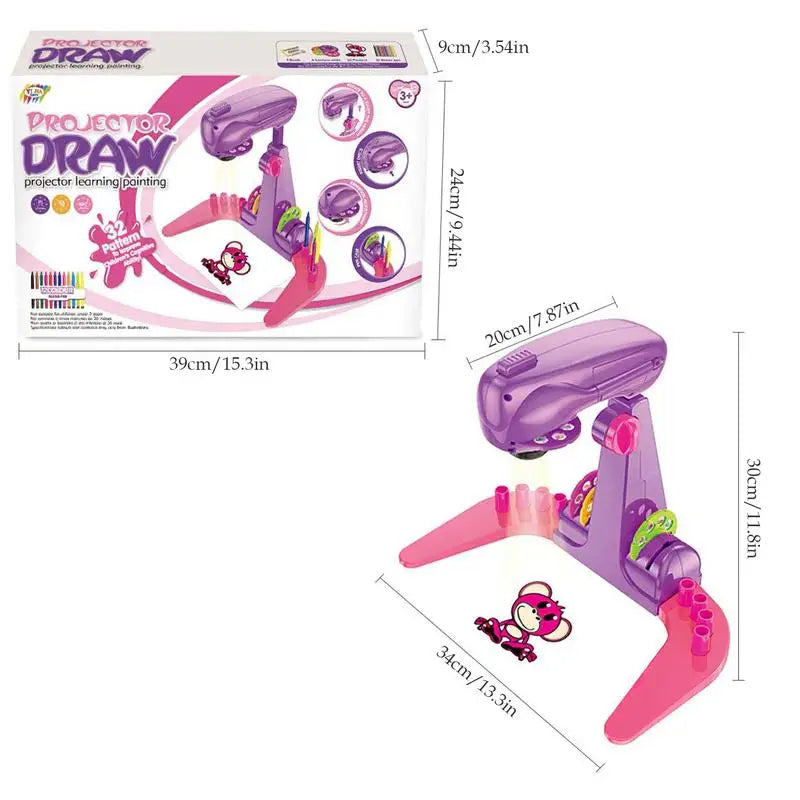 Multifunctional Projection Drawing Board