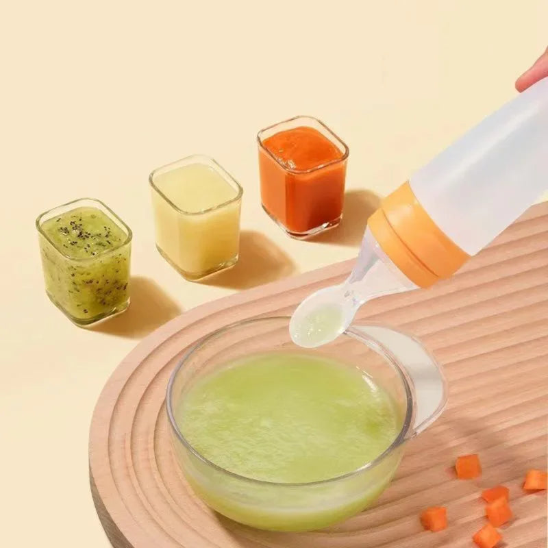 Multifunctional Baby Rice Paste Spoon
